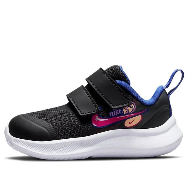 Size 6C – Nike Star Runner 3 SE TDV Kids‘ Sneakers Black/ Very Berry DJ4696-013