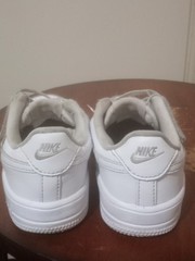 Nike Air Force Low Easyon ‚Triple White ‚Toddler Sneakers FN0237-111 Sz. 11C