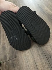 Toddler Kids A BATHING APE BAPE Suicoke Size K11 Cm18 Slides Sandals Black Rare!