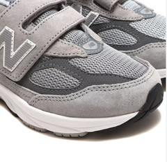 New Balance PS 990v6 Hook & Loop ‚Castlerock‘ Grey/Silver PV990GL6 j