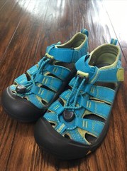 Keen Newport Sport Hiking Sandals Youth Size 1 EU 32/33 Blue Torquoise