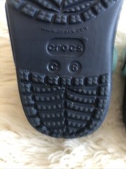 CROCS FUNLAB LED Lights Shark Blue SANDALS – Size: C3