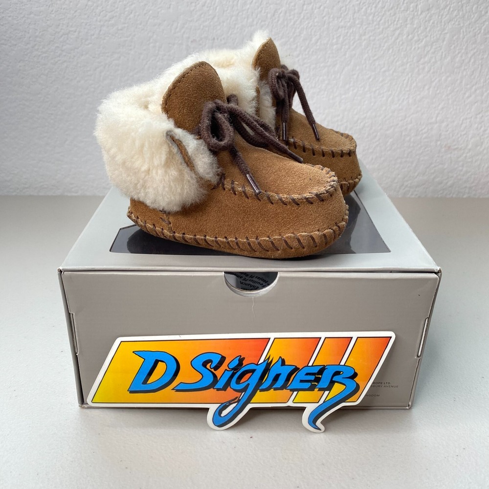 Size 0/1 – UGG Australia Brown Unisex Kids SN10079471 Super Clean! Ships Fast!