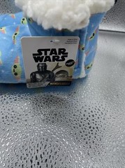 Slippers Plush Booties W/ Grips Toddlers Shoe Size 4 To 10 Mandalorian Star Wars