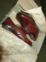 Elephant shoe size 30 Ariston in original packaging approx 40 years old cowhide leather unworn
