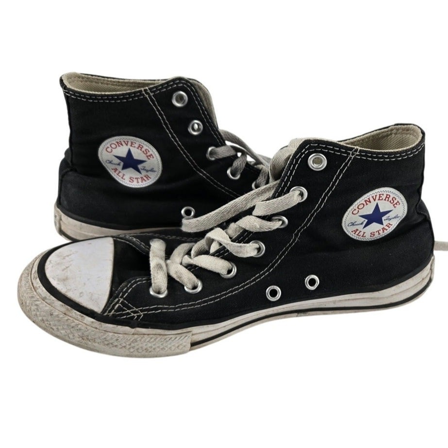 CONVERSE Chuck Taylor M9160 Black Sneakers Size Women 6 Mens 4 Grunge Punk