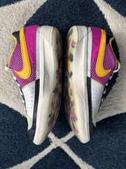Nike Ja 1 SE GS Obsidian Hyper Violet Yellow White Sneaker 6Y FN4977-400