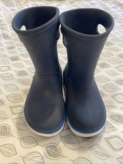 Crocs Kids‘ Handle It Rain Boots , Navy, C111