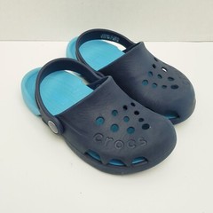 CROCS ELECTRO KIDS SZ C10 Navy/Electric Blue 10400-41T