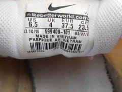 Nike Air Max Thea Girls Boys Running Gym Sports Shoes EU 37.5 Trainers 23.5