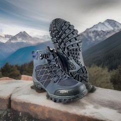 Youth’s Discovery Expedition Hiking Blue Work Boot sz 4 US 24 MX Botas de Joven
