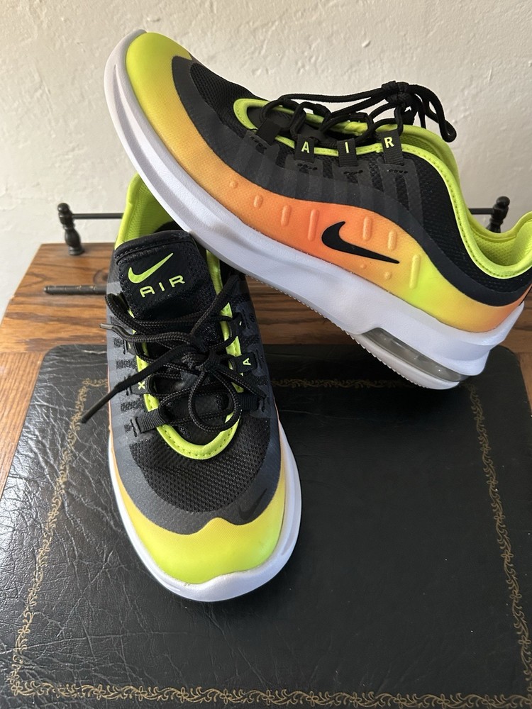 Nike (ps) Air Max Axis Blk Volt Total Orange 3Y New!