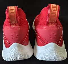 Under Armour Steph Curry Flow 8 Chinese New Year Red Size 4.5Y New 3024036-600