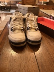 Air Jordan 4 Retro GS Midnight Navy Size 4 Youth 100% AUTHENTIC