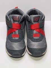 Tsukihoshi Slate Red Athletic Shoes Kids Size US 4 EUR 38 Hook Loop