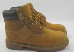 12709 Timberland 6 Inch Premium Boot tan Leather YOUTH SIZE 3