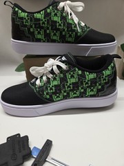 HEELYS YOUTH 7/WMNS 8 PRO 20 MINECRAFT HE00317060 SKATE SHOES