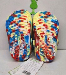 Crocs 207778-75V Classic Lined Marbled Clogs Unisex Kid’s Size C6 NEW with TAGS