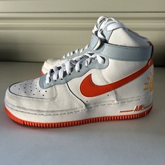 Nike Air Force 1 High GS ‚Be Kind‘ White/Electro Orange DC2198-100 Size 6.5Y