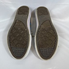 Converse All Star Junior Size 6 Charcoal Gray Double Leopard Tongue 640544F