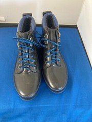 Bass Duck Boots Black Rain boots Mudd Shoes Childrens‘ Size 6 T522 Slushes