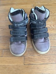 Bumper Performance Kids HighTop Sneaker Size 13 EU31 (Made In Italy)