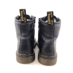 Dr. Martens 1460 Pascal Junior Boots Youth Kids Size 3 EUR 34 Black Leather Zip