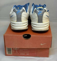 Nike Air Max 95 Leather (PS) White/Columbia Blue Toddler Size 12.5C (609067-142)