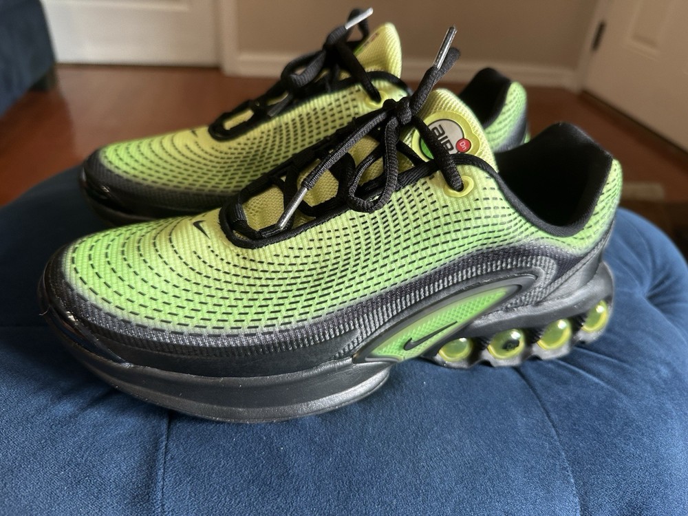 Air Max DN Lemon Twist/ Green Strike/Black Size 7Y Big Kids – HV5257-700