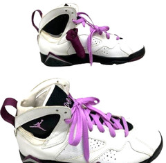 Nike Air Jordan 7 Retro GG Fuchsia Glow 442960 127 Big Kids Sneakers New Size 6Y