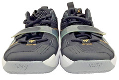 Nike Kids‘ Jordan Why Not Zero.3 Black/Metallic Gold-White Size 3Y