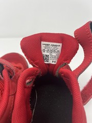 Under Armour Kids Assert Red Adjustable Running Shoes Sneakers Size 11K