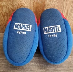 Marvel SpiderMan Slippers Size Small 7/8 Toddler Shoes