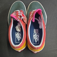 VANS ERA VARSITY PATCHWORK MULTI-COLOR OFF WHITE GREEN BROWN RED Men 4.5 Woman 6