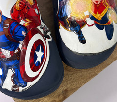 CROCS ~ Kids Classic Crocs / MARVEL AVENGERS / Navy Clog Slip On – SIZE J2