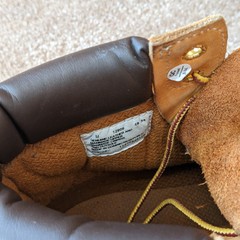 Timberland Boots Wheat/Tan 7M Primaloft Junior 6″ 12909 Waterproof 200 grams NUC