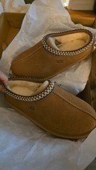 UGG Tasman II Big Kid’s Slippers | Color: Chestnut | Size 5 Kids/6 womens