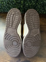 Nike Dunk Plaid Brown Pattern Kid Size 6 Shoe FV3653-191 Women Size 7.5 Sneakers
