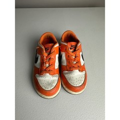 Nike Dunk Low Orange White Black DH9761-003 Toddler Size 10C Sneakers