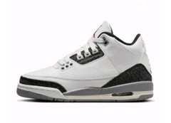 Nike Air Jordan 3 Retro GS Summit White Cement Grey DM0967-106 (3.5Y-7Y)