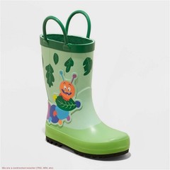 Toddler Kesi Rain Boots – Cat & Jack Green 12T *SEE DEAL!!!*