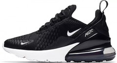 Nike Air Max 270 Black White (GS) 7Y = 8.5 US Women’s✅943345-001