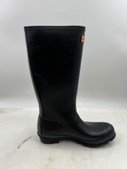 Hunter Handle It Rain Boots Womens Size 6 Waterproof Rubber Pull On UK 4 EU 37