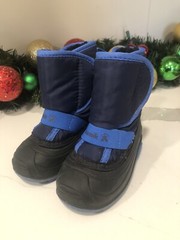 Kamik Canada Kids Snow Fall Winter Boots Size 7  Waterproof Easy on/off 