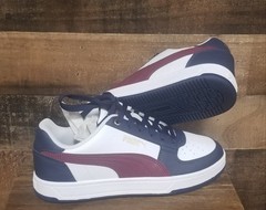 Puma Caven 2.0 White-Navy- Gold-Jasper Sz. 5 Juniors