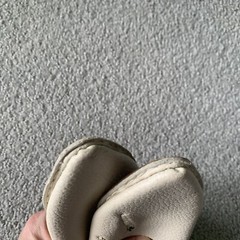 Kids Childrens babouche Leather slippers moroccan Traditional Beige Size 26