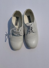 Tip Top White Patent Lace Up Fine Children Apeal For Special Occasion S106 US 1