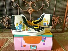 Vans The Simpsons X VANS Kids SK8-HI ZIP (BRAND NEW) Kid’s Size 12.5