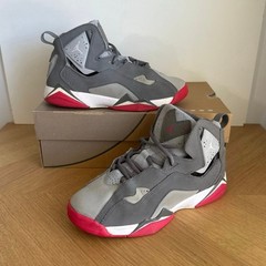 Jordan True Flight ‘Cool Grey/ Pink’ Kids Sneakers 342774-003 -SZ 6 Y