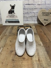 Native Shoes Jefferson Child Lightweight Waterproof Sneakers Shell White J2